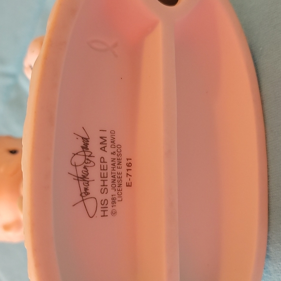 Vintage Precious Moments "His Sheep I Am" E-7161 - Picture 4 of 4